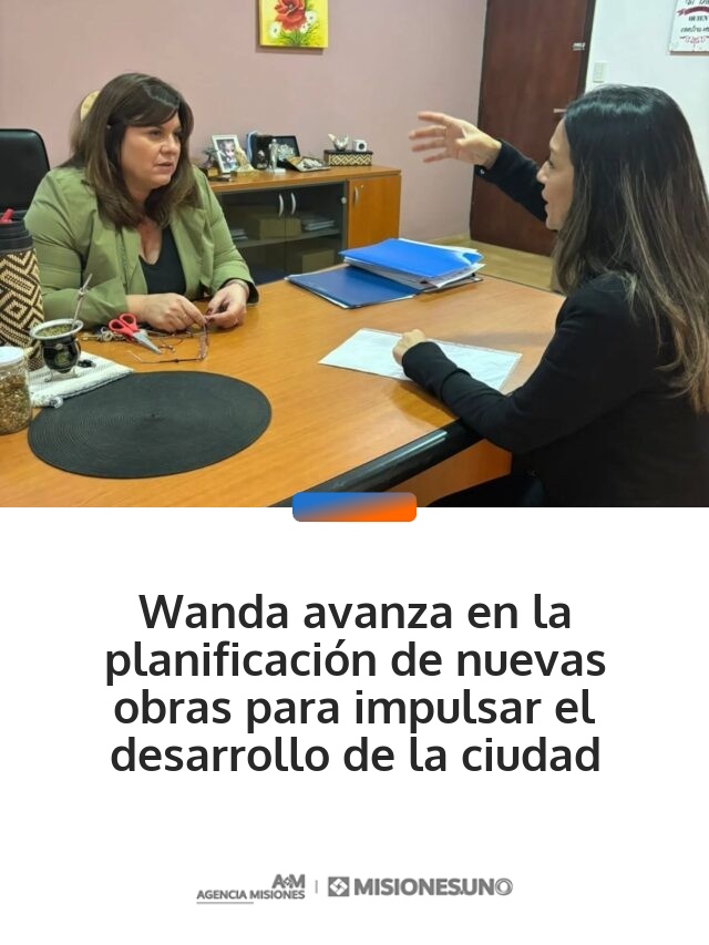Wanda avanza en la planificación de nuevas obras para impulsar el desarrollo de la ciudad