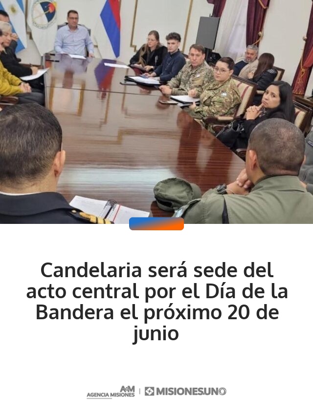 Candelaria será sede del acto central por el Día de la Bandera el próximo 20 de junio