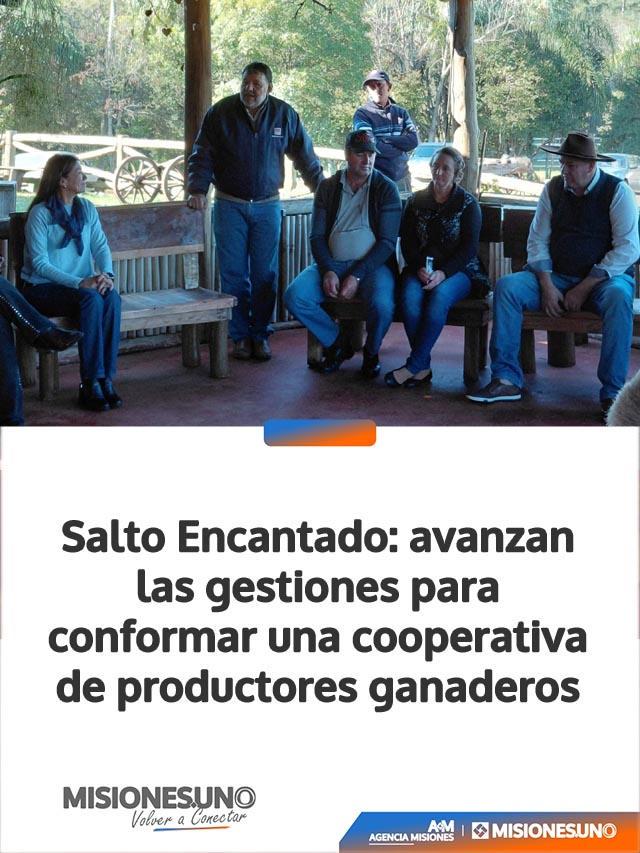 Salto Encantado: avanzan las gestiones para conformar una cooperativa de productores ganaderos